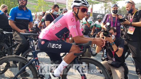 Imprudente conductor puso en riesgo la vida de Egan Bernal