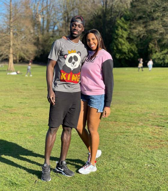 Davinson Sánchez y Daniela Reina Davinson Sánchez y Daniela Reina