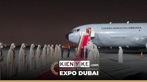 llega Iván Duque a Dubai 