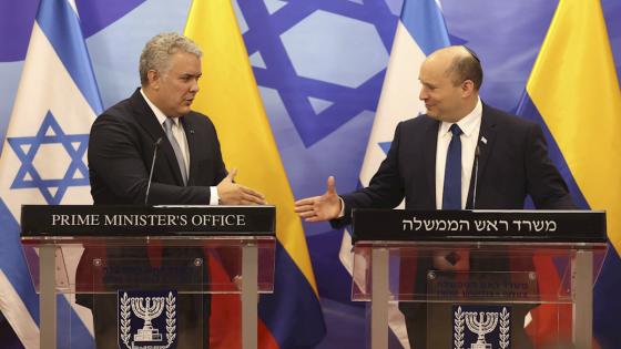 Iván Duque en Israel