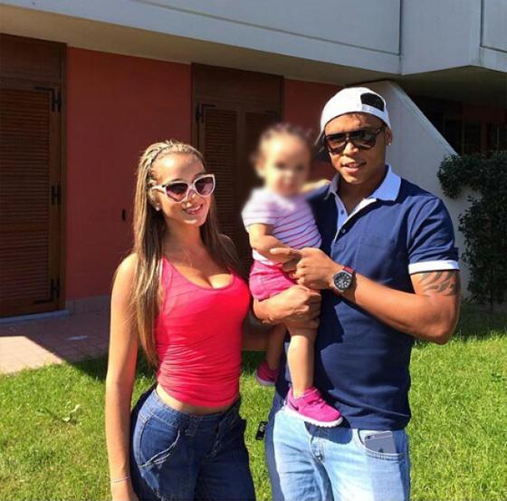 Luis Muriel y Paula Rentería Luis Muriel y Paula Rentería