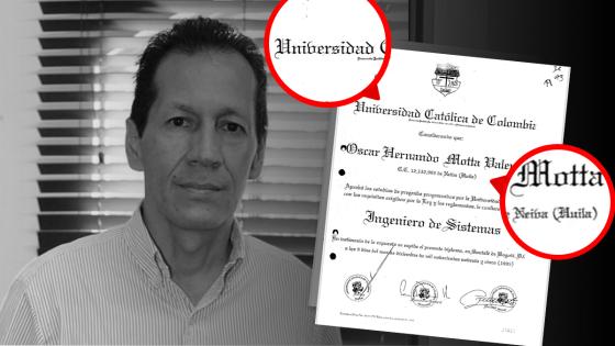 ¿Neiva con B? La verdad sobre el falso diploma del exdirector de las TIC ¿Neiva con B? La verdad sobre el falso diploma del exdirector de las TIC
