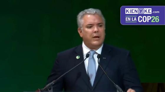 Presidente Iván Duque COP 26 Presidente Iván Duque COP 26