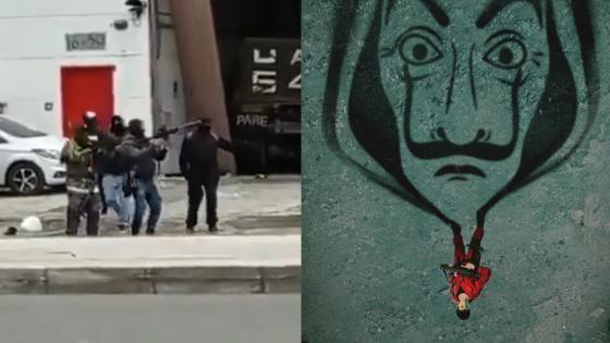 Robo Medellín La Casa de Papel Robo Medellín La Casa de Papel