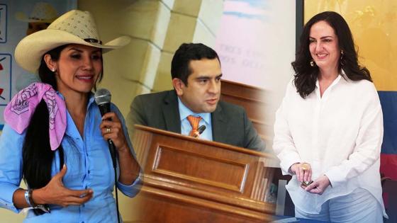 Los golpes del Centro Democrático a tres de sus congresistas Los golpes del Centro Democrático a tres de sus congresistas