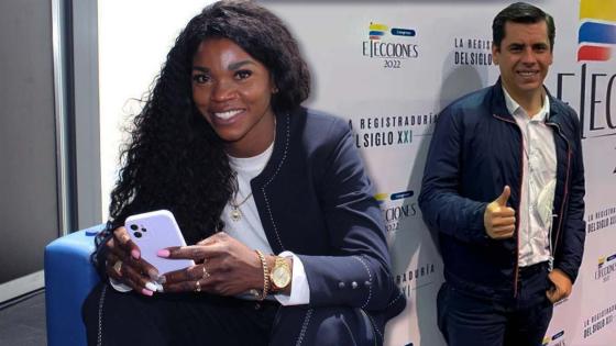 Caterine Ibargüen comparte lista de la U con hermano del 'Ñoño' Elías