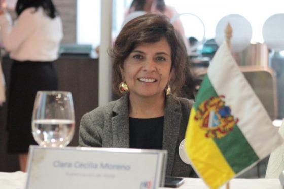 Clara Cecilia Moreno, primera dama del Huila