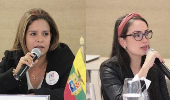 Karina Espinosa y Marianella Peñaranda Karina Espinosa y Marianella Peñaranda