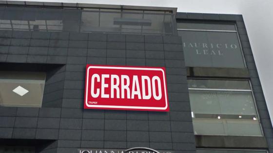 El cierre de la peluquería de Mauricio Leal El cierre de la peluquería de Mauricio Leal