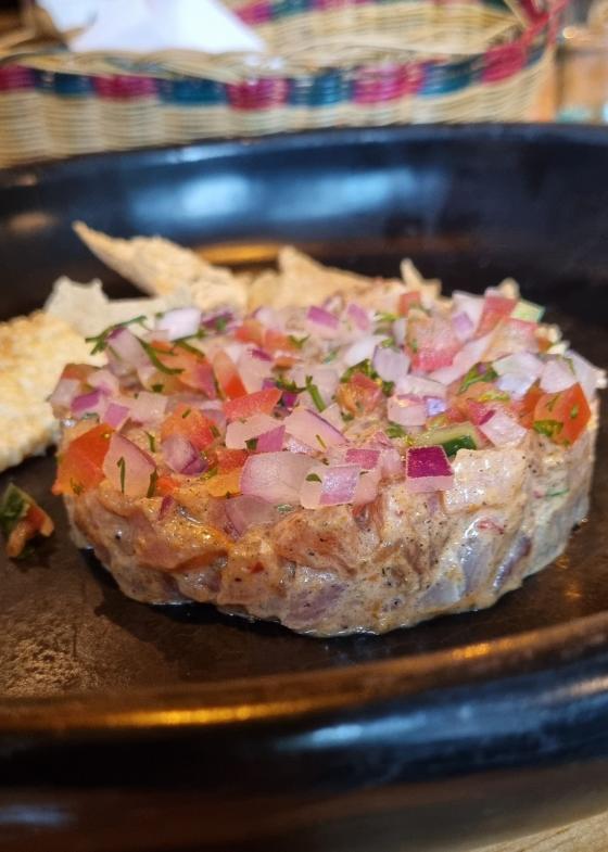 TARTAR DE CORVINA TARTAR DE CORVINA