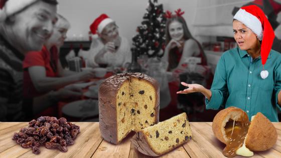 Alimentos de la navidad colombiana 