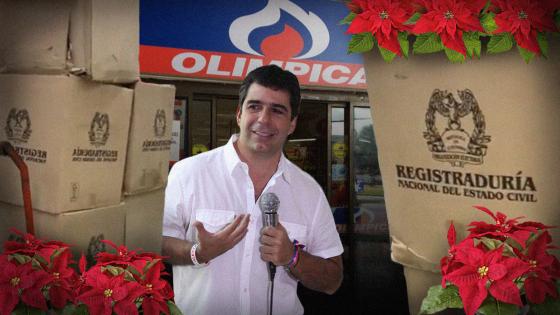 Cajas de la Registraduría en Olímpica