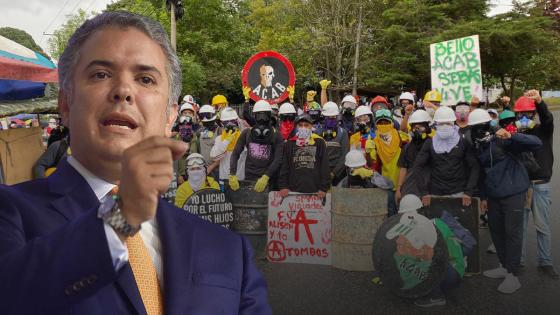 Iván Duque primera línea Iván Duque primera línea