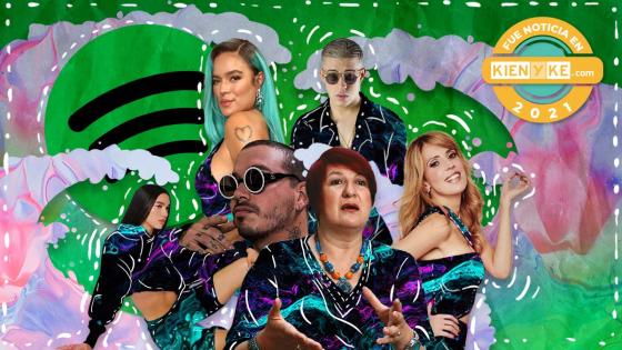 Lo más escuchado en Spotify 2021 Lo más escuchado en Spotify 2021