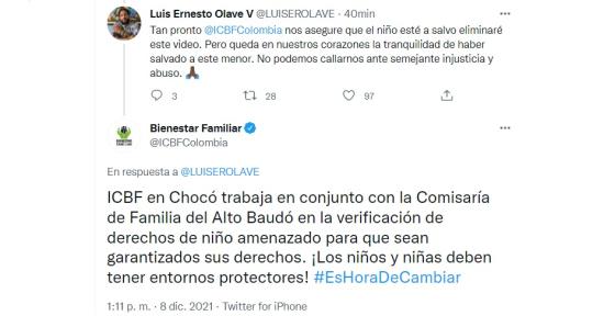 Reacción ICBF Reacción ICBF