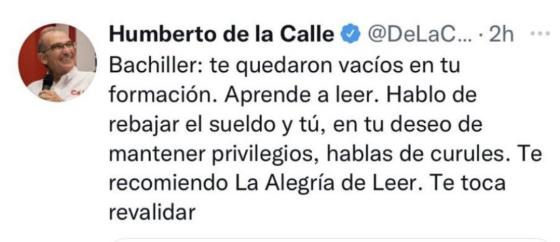 Trino Humberto de la Calle Trino Humberto de la Calle