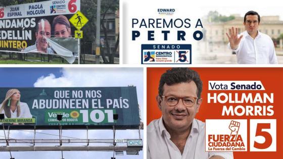 Las vallas más picantes de la campaña política de 2022