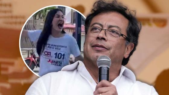 Petro responde a candidata que insultó a Colombia Humana Petro responde a candidata que insultó a Colombia Humana