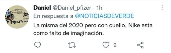 Aparente nueva camiseta del Nacional Aparente nueva camiseta del Nacional