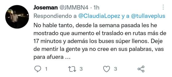 Críticas a Claudia López 