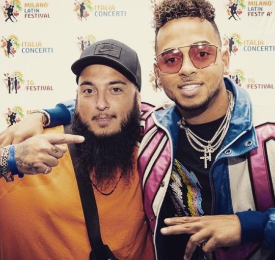 Vanni con Ozuna Vanni con Ozuna
