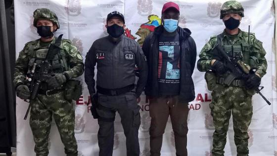 Detienen a coordinador de sicarios de disidencias FARC Detienen a coordinador de sicarios de disidencias FARC