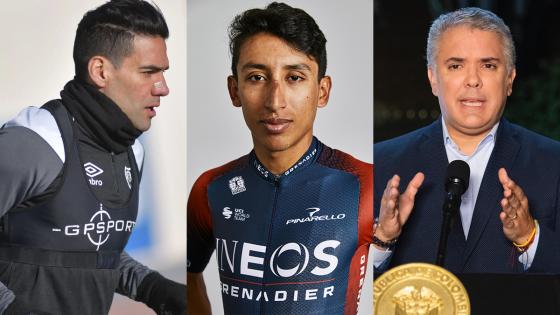 Mensajes de apoyo a Egan Bernal tras accidente en carretera