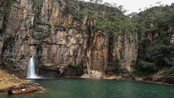 Lago del interior de Minas Gerais