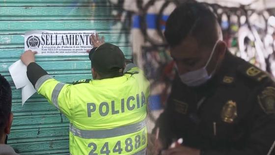 27 establecimientos sellados en Bogotá 