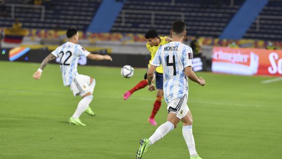 Árbitros Argentina vs. Colombia