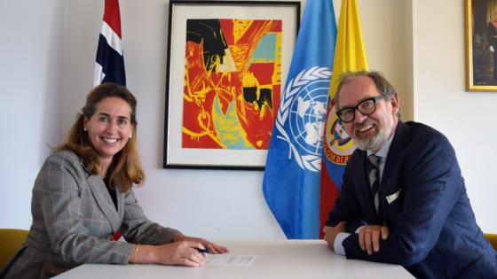 Embajador-de-Noruega-y-representante-del-PNUD Embajador-de-Noruega-y-representante-del-PNUD