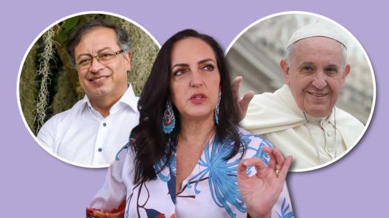 Dura crítica de María Fernanda Cabal al papa por cita con Petro Dura crítica de María Fernanda Cabal al papa por cita con Petro