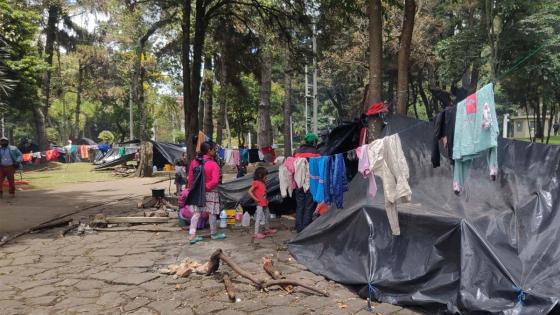 Indígenas Emberá asentados en el Parque Nacional 