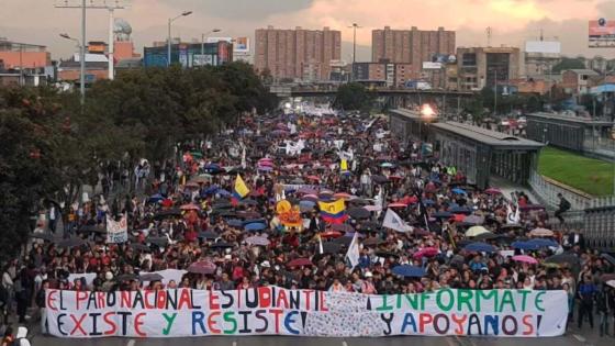 Protestas realizadas en el Portal Américas Protestas realizadas en el Portal Américas
