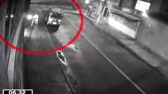 Cámara de seguridad de la bodega robada