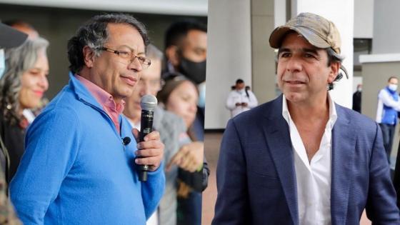 Gustavo Petro y Alex Char Gustavo Petro y Alex Char