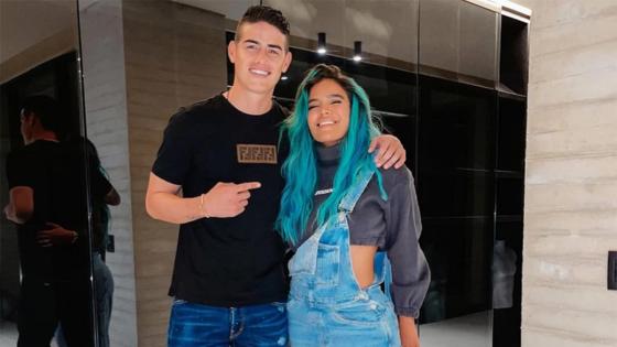 James Rodríguez y Karol G