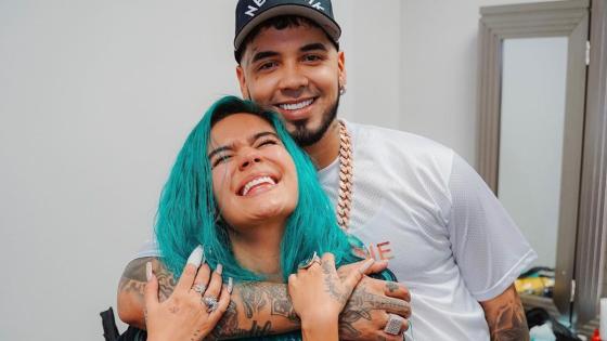 La inesperada reacción de Anuel AA a canción de Karol G