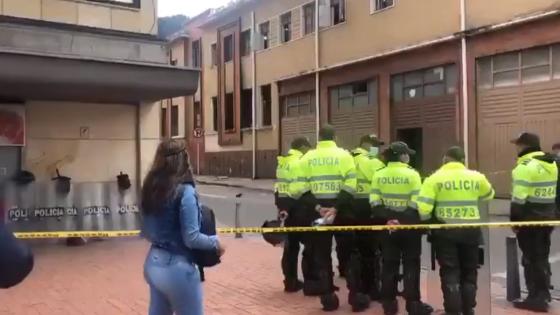 Amotinamiento en Estación de Policía de Teusaquillo Amotinamiento en Estación de Policía de Teusaquillo