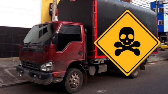 Camión con explosivos se dirigía a Bogotá 