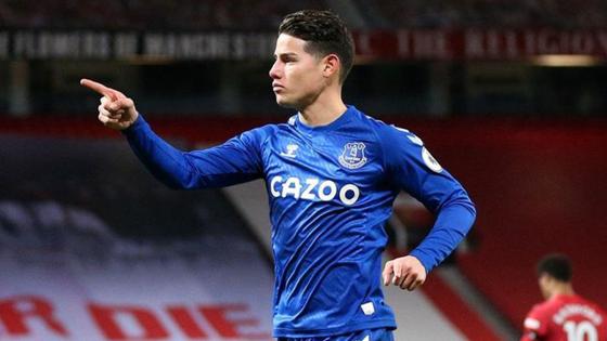¿Hay campaña para un posible regreso de James Rodríguez al Everton? ¿Hay campaña para un posible regreso de James Rodríguez al Everton?