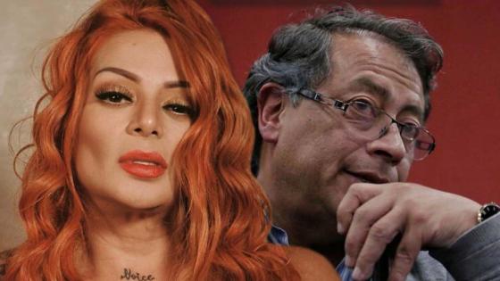 Marbelle y Gustavo Petro Marbelle y Gustavo Petro