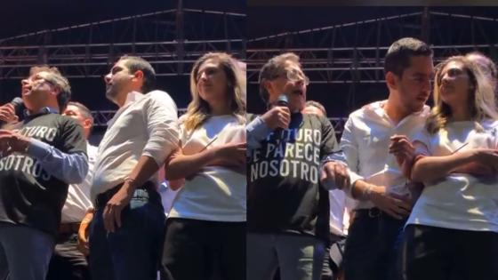 Alex Flórez, acusado de machista por Susana Boreal en cierre de campaña en Medellín