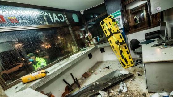 Atentado a un CAI de Ciudad Bolívar Atentado a un CAI de Ciudad Bolívar