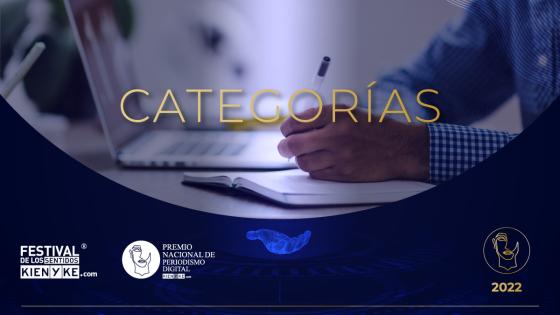 Categorías Premio 2022 Categorías Premio 2022