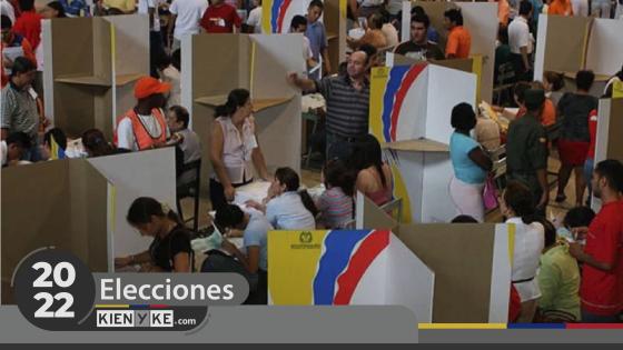 Puestos de votación, cifra repartidora 