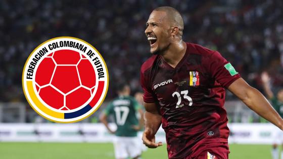 Salomón Rondón sube la temperatura en la previa de Colombia vs. Venezuela Salomón Rondón sube la temperatura en la previa de Colombia vs. Venezuela