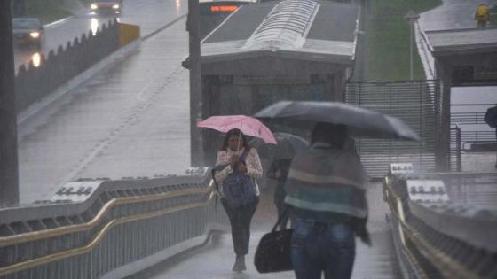 ¿Hasta cuándo irá la temporada de lluvias en Bogotá?