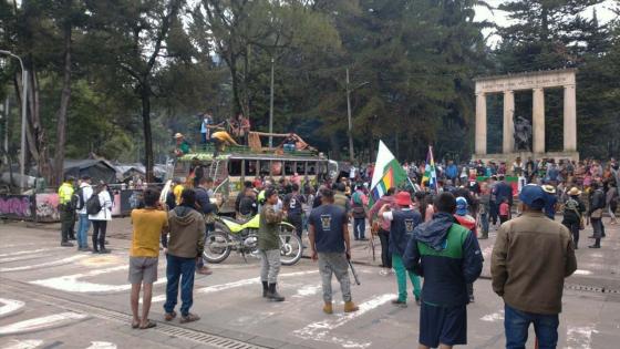 Minga indígena en Bogotá, Paro Nacional 28a