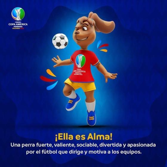 Alma, la mascota de la Copa América que generó debate
